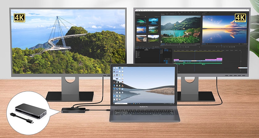 dual display