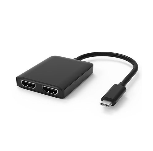 2-in-1 USB-C to Dual HDMI Adapter