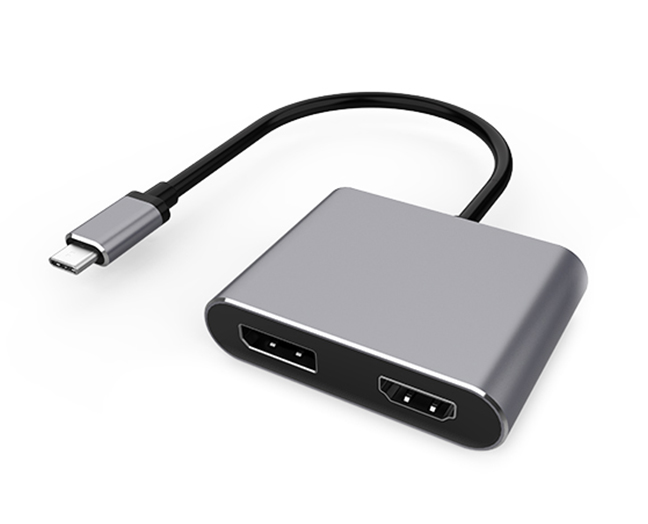 USB-C to HDMI DisplayPort Adapter, MST Hub Dongle