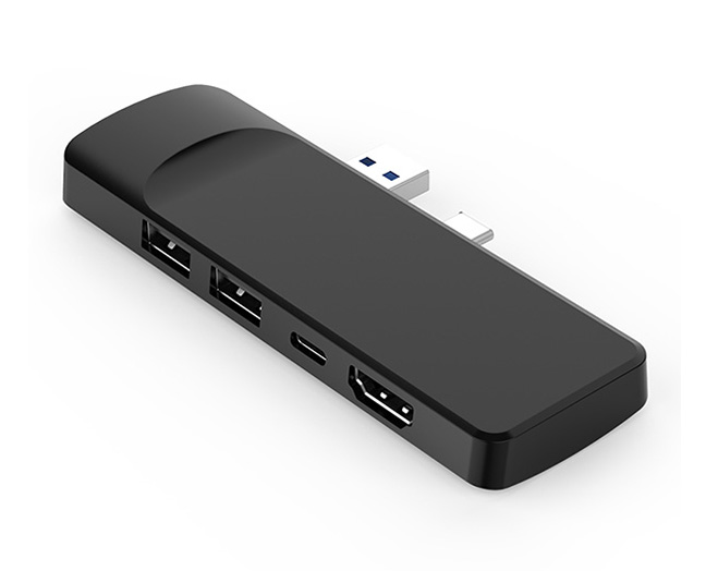 5-in-1 USB-C Hub for Surface Pro 7, Stable Driver Adapter