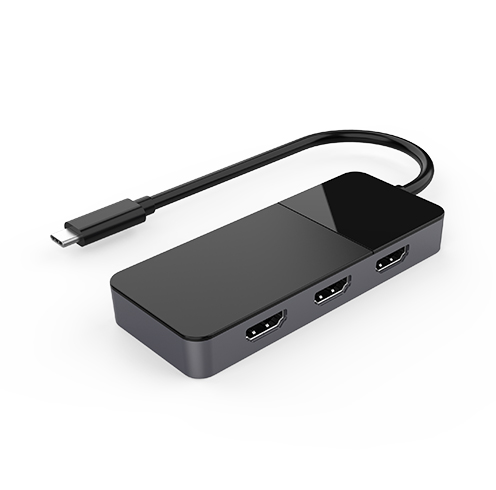 USB-C to Triple HDMI Video Splitter