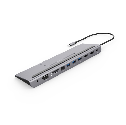 11-in-1 USB-C Fully Functional Docking Station