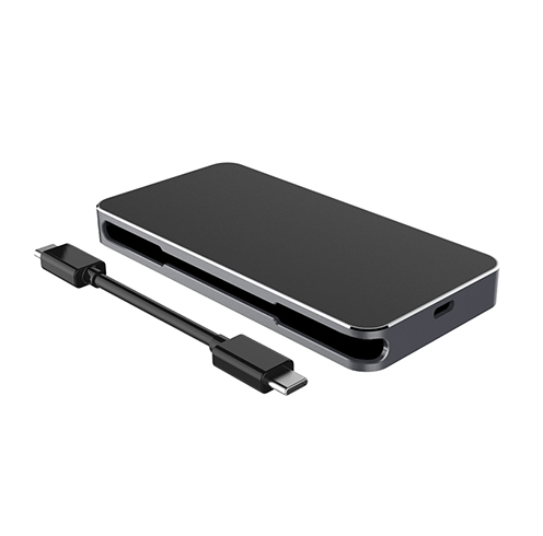USB C Triple Display MST Travel Dock 7-IN-1 with PD 100W Pass Through