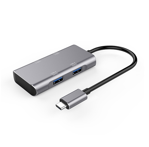 4-in-1 SuperSpeed 10Gbps USB C Hub