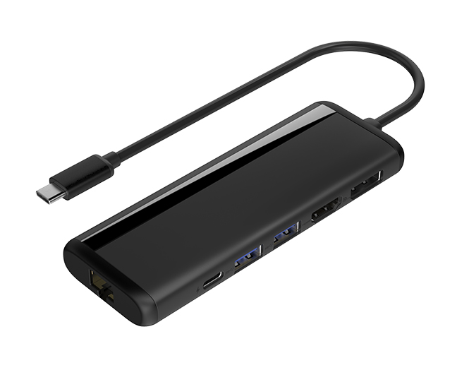 USB-C 8-in-1 MST Dual Display Docking Station