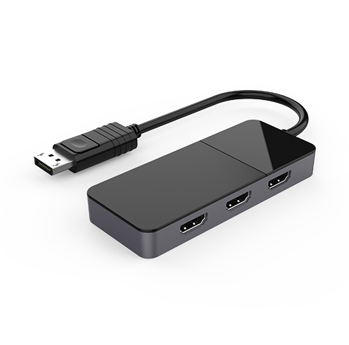 DP 1.4 to HDMI 2.0 Triple 4K Video Adapter