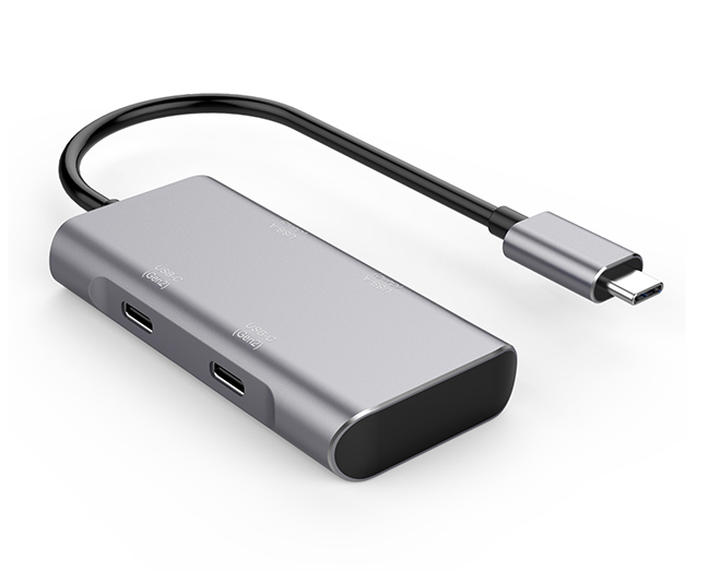 SuperSpeed 10Gbps USB C Hub, Type C Multiport Adapter