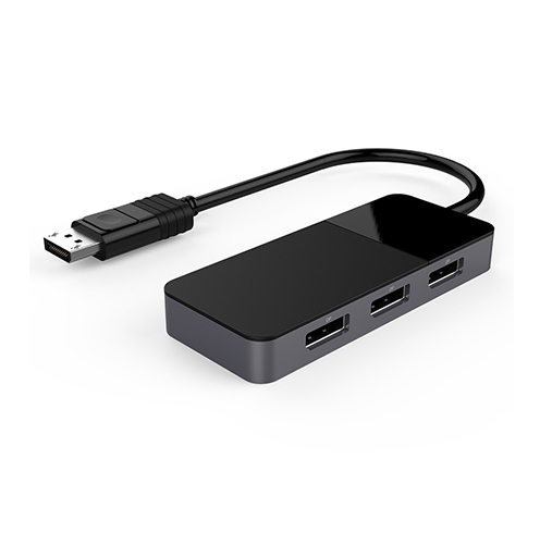 DisplayPort to 8K DisplayPort Video Splitter, Triple DisplayPort MST Hub