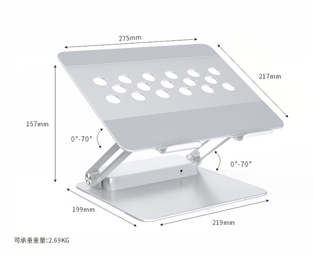 Laptop Docking Station Stand, Laptop Riser Docking Station