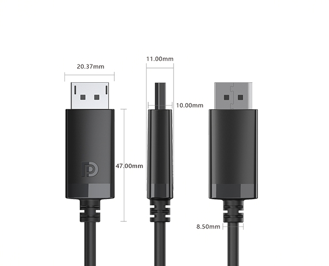 Displayport to HDMI Cable Adapter, M/M, 4K@144Hz