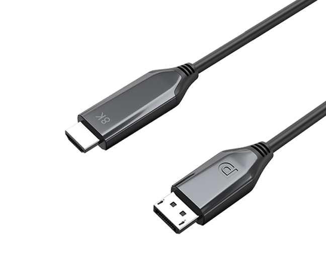 DisplayPort to HDMI Cable, M/M, 4K@144Hz, 9.8ft/3m