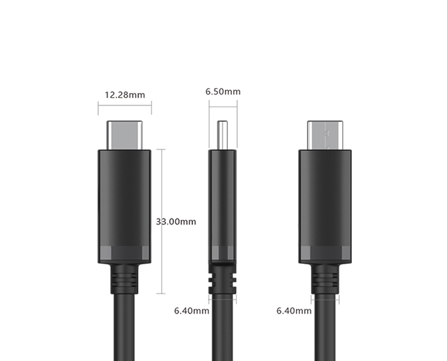 USB-C to HDMI Cable, Type C to HDMI Cable, 4K 144Hz, 9.8ft/3m