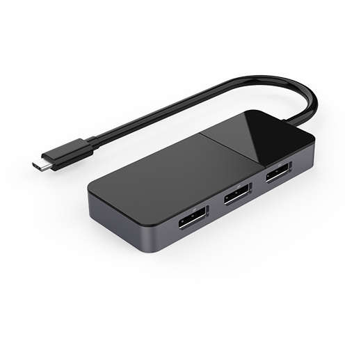 USB-C to Triple DisplayPort Video Splitter