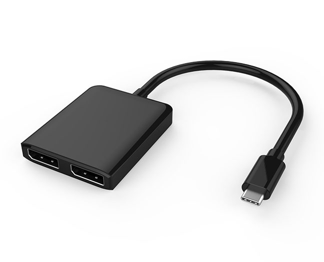 USB-C Adapter with Dual DP