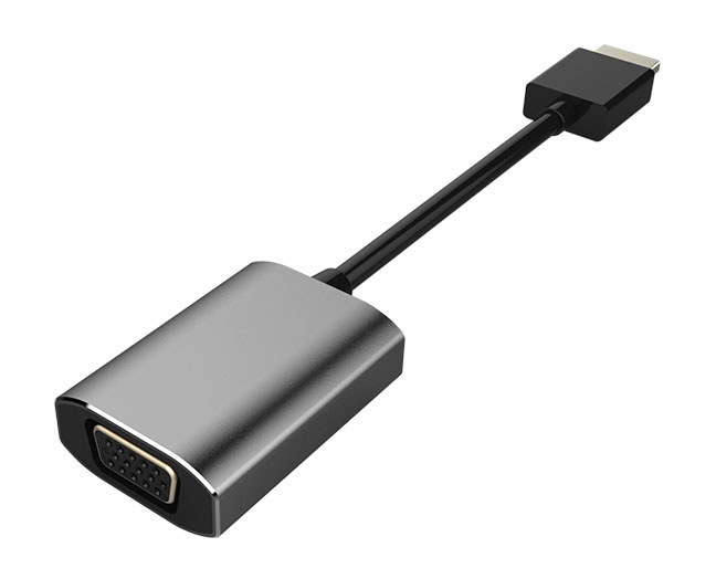 HDMI to VGA Adapter with Power Delivery