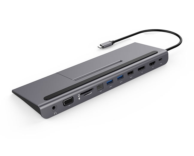 11-in-1 USB-C Fully Functional Docking Station