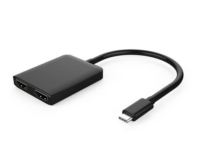 2-in-1 USB-C to HDMI Adapter