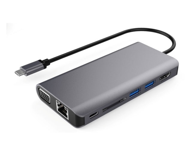 8-in-1 Portable USB-C Docking Station