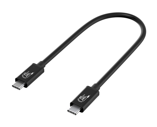 USB C to USB C Cable, USB-IF Certified USB4 Cable, 2.6ft/0.8m