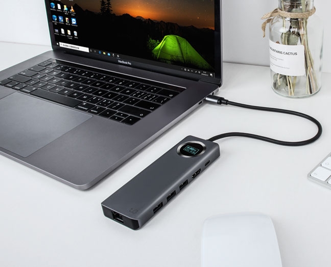 6-in-1 USB C to HDMI Adapter, USB-C Hub