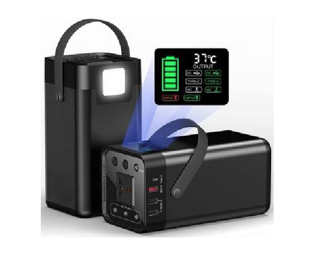 200W Portable Power Station, Backup Battery Pack