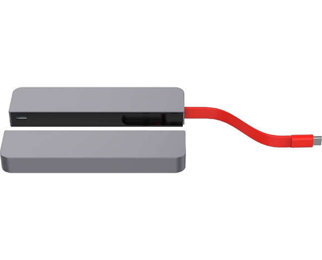 6-in-1 Splicing USB-C Hub with PCIe