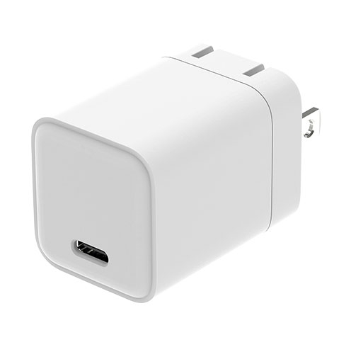 20W PD USB C Wall Charger Adapter with Foldable Plug for iPhone, Galaxy, Pixel 4/3, iPad, and More