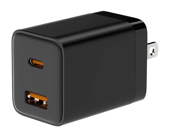 30W PD QC 3.0 Dual Port USB Type C Wall Charger