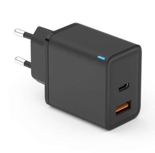 45W PD QC3.0 USB A & USB C GaN Wall Charger