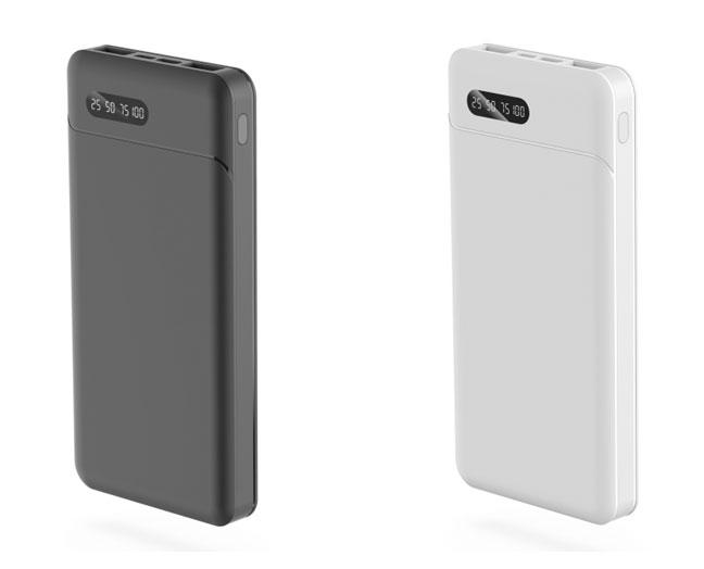 10000mAh Power Bank with Screen Display - 22.5W Fast Charging Portable Charger