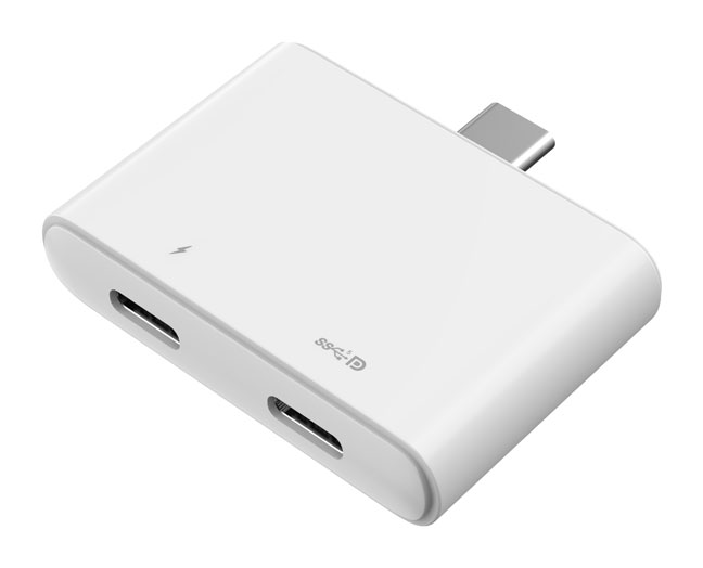 USB-C to USB-C (data+ DP1.2) +USB-C PD3.0