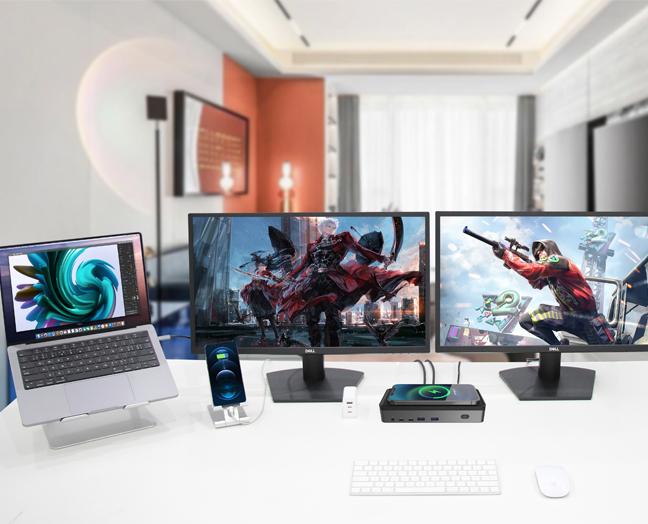10-in-1 MST Dual Display Docking Station