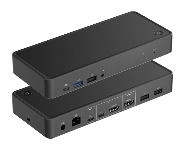 9-in-1 KVM Switch Docking Station