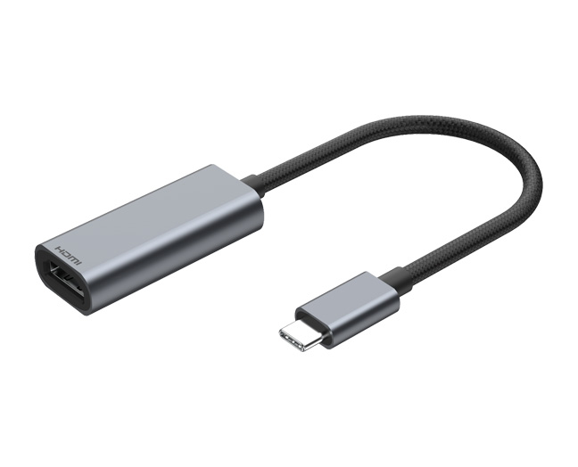 USB-C to HDMI Adapter - 8K/60Hz, 4K/144Hz, Durable Braided Cable