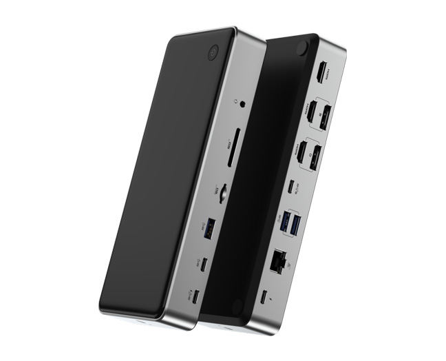 Multi-Monitor USB-C Dock | 4x4K@60Hz & PD140W