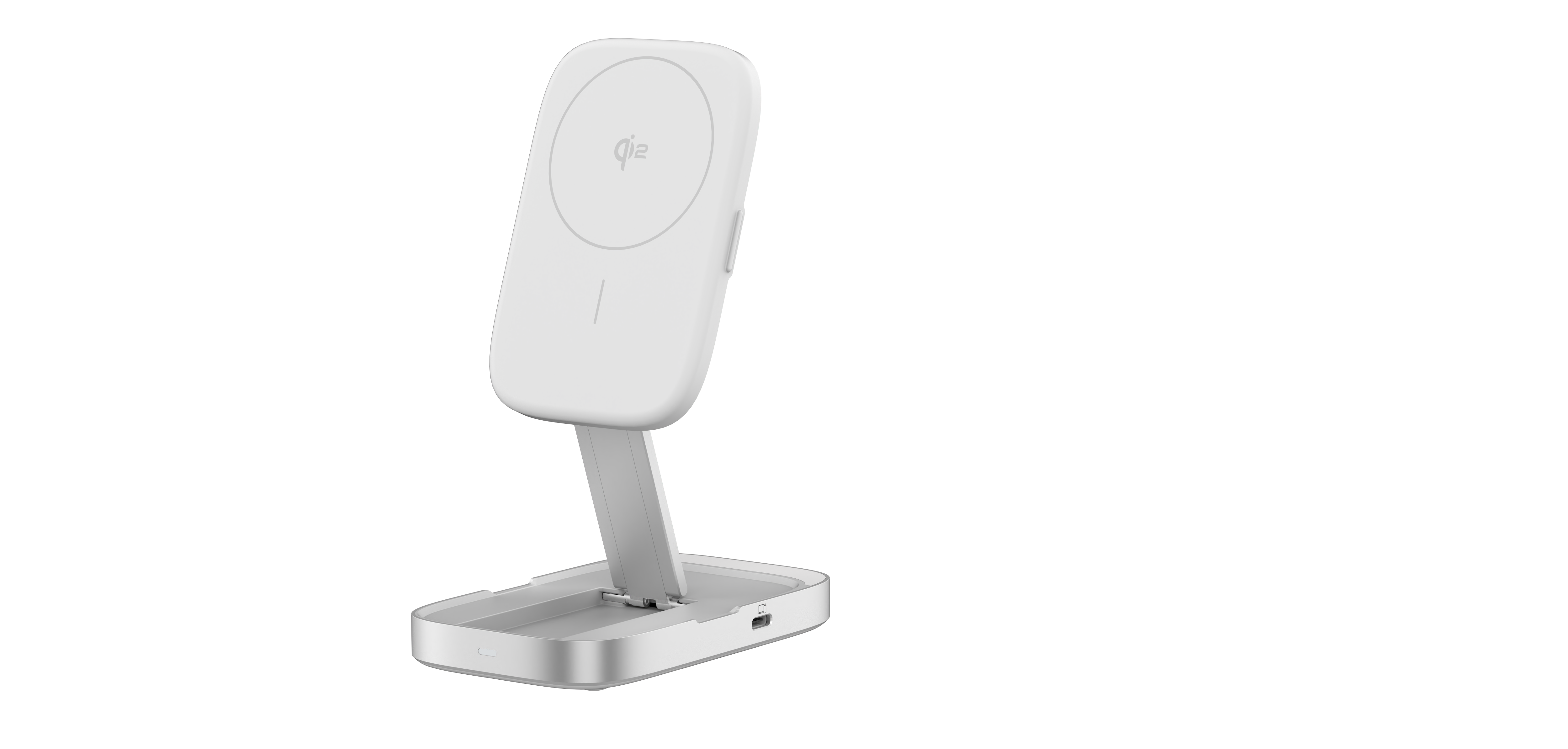 USB-C Hub with Qi2 Wireless Charger