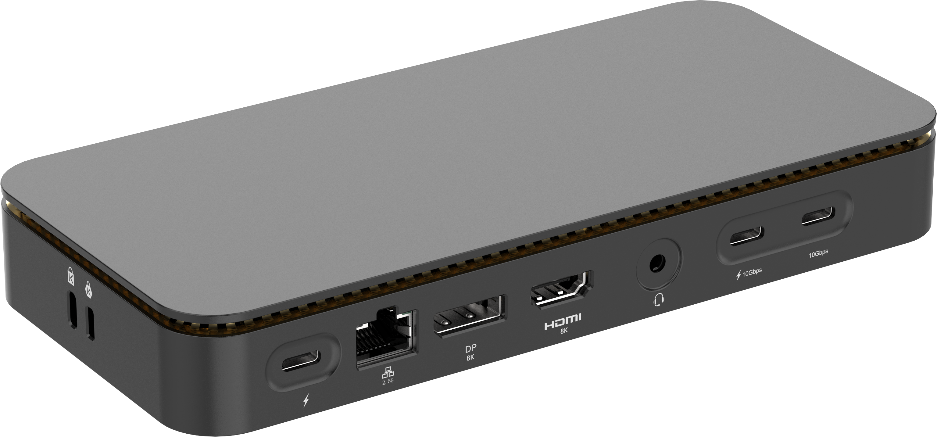 Intel Hoover Ridge USB4 Dock - 8K HDMI/DP, KVM Switch, 140W PD, 2500Mbps Ethernet