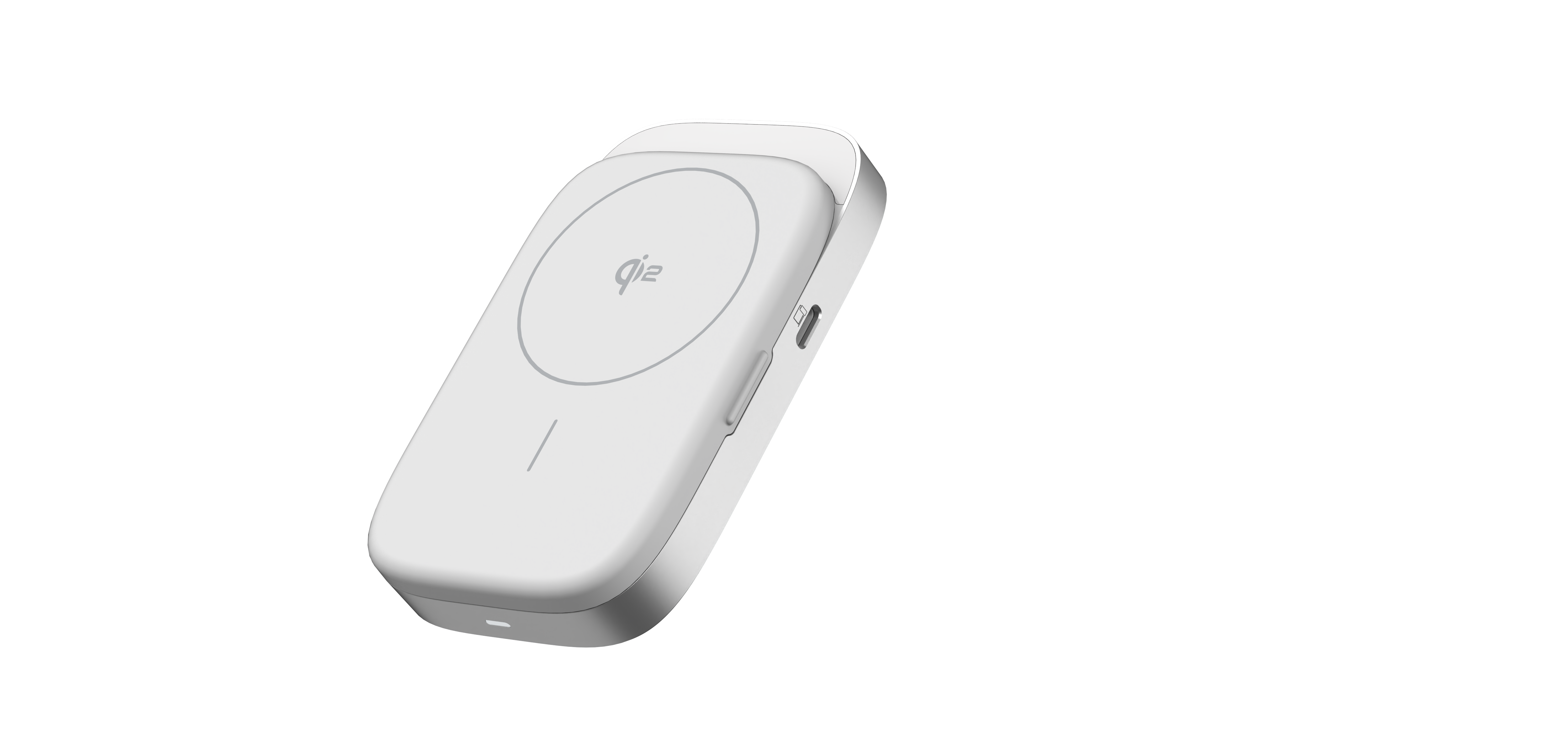 USB-C Hub with Qi2 Wireless Charger